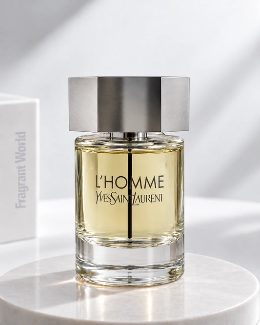 YSL L´HOMME EDT | Recreate @visual reference 2 exactly as it is but my fragrance instead of the one in it, very naturally.