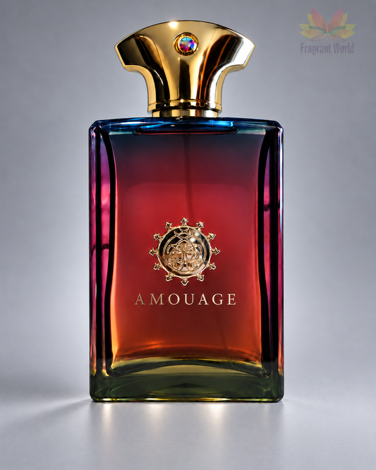 Amouage IMITATION MAN em fundo cinzento