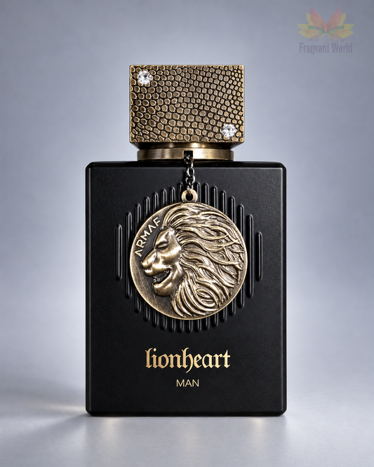 Armaf CLUB DE NUIT LIONHEART MAN em fundo cinzento