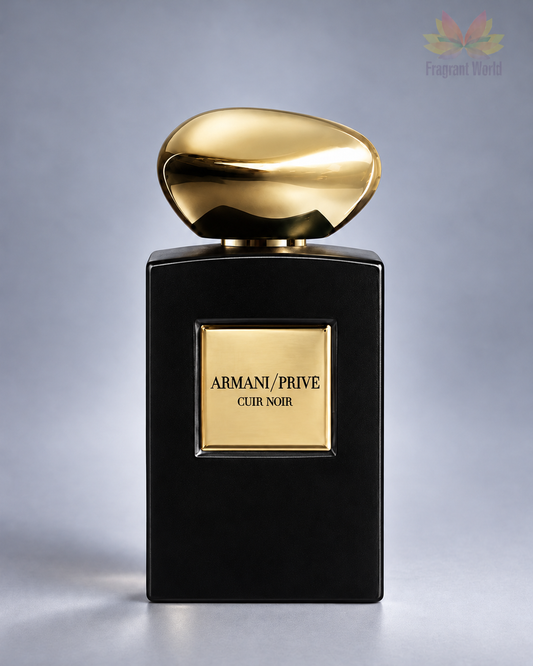 Giorgio Armani 'Prive' CUIR NOIR