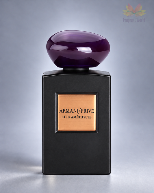 Giorgio Armani 'Prive' CUIR AMÉTHYSTE