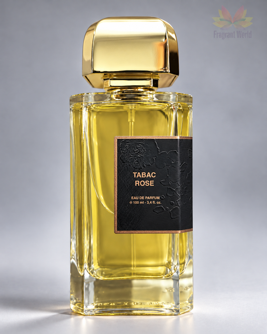 BDK Parfums TABAC ROSE em fundo cinzento