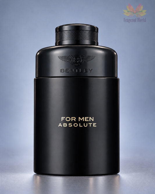 Bentley for MEN ABSOLUTE em fundo cinzento