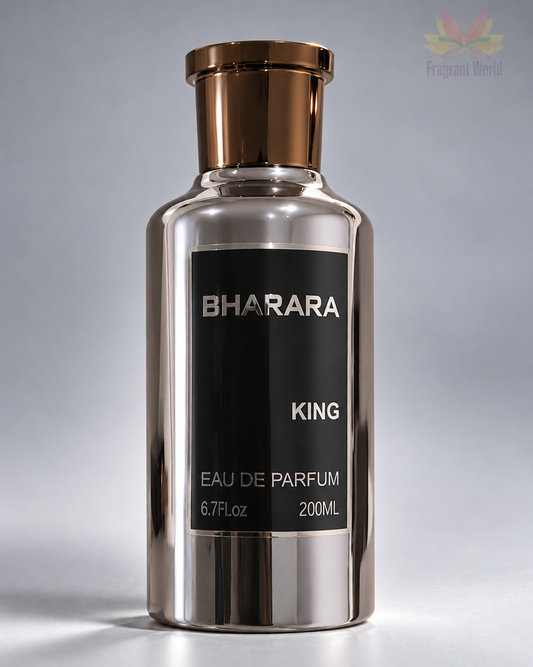 Bharara King EDP sobre fundo cinzento