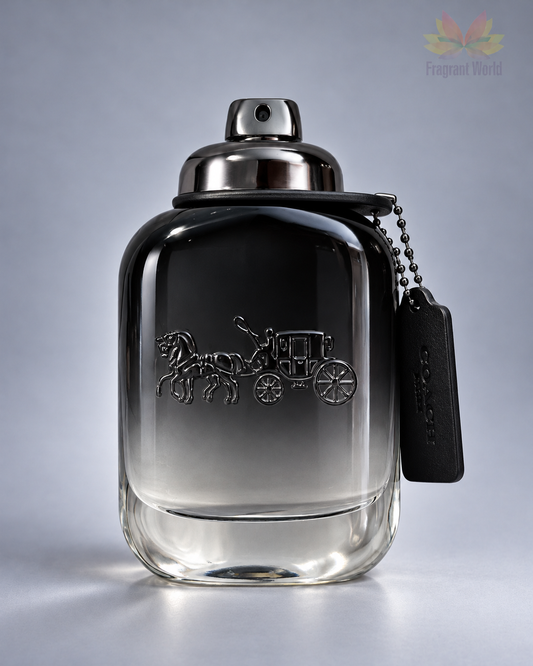 Coach for Men sobre fundo cinzento — Fragrant World