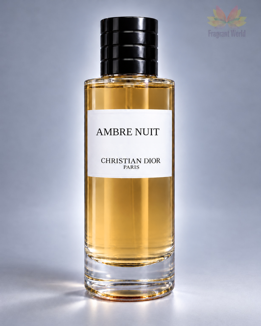 Dior ambre nuit - fotografia com logótipo Fragrant World